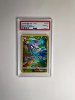 Pokemon Vaporeon Brilliant Stars Trainer Gallery Full Art #TG02 PSA 10 Gem Mint - Image 1