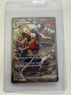 Pokemon TCG Cynthia's Garchomp EX 232/182 Destined Rivals. NM - Image 2
