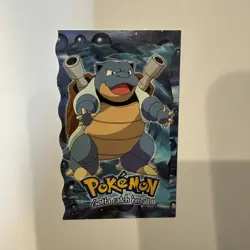1999 Pokemon Topps Movie Edition Blastoise 9/12 Near Mint - Image 1