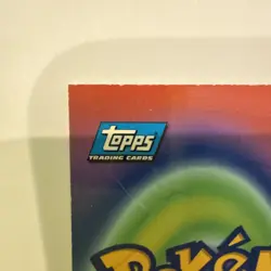 1999 Pokemon Topps Movie Edition Blastoise 9/12 Near Mint - Image 3