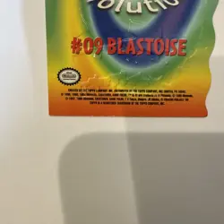 1999 Pokemon Topps Movie Edition Blastoise 9/12 Near Mint - Image 5