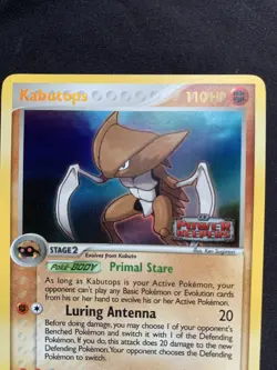 Kabutops EX Power Keepers Reverse Holo Foil 10/108 Pokemon 2007 LP / NM - Image 2
