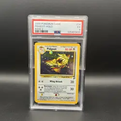 2000 Pokemon Game Base Set II 2 #14 Pidgeot Holo PSA 5 - Image 1