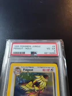 Pidgeot 1999 Pokemon Jungle Holo #8 PSA 4 VG-EX - Image 2