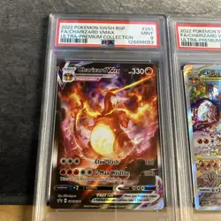 Pokemon Charizard UPC SWSH Promo Set 260 V 261 VMAX 262 VSTAR Sequential PSA #s - Image 2