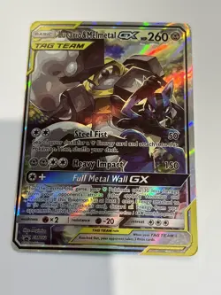 2019 Pokemon Lucario & Melmetal GX SM192 Black Star Promo - Image 1