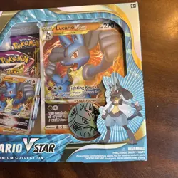 Pokemon TCG Lucario VSTAR Box Premium Collection Factory Sealed - Fusion Strike - Image 3