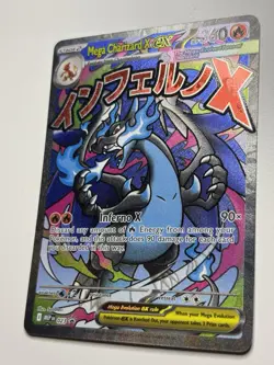 Pokemon Phantasmal Flames Mega Charizard X EX 023 UPC Black Star Promo NM - Image 3