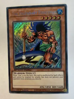 YuGiOh The Legendary Fisherman SBC1-ENC01 Secret Rare 1st Edition Speed Duel - Image 1