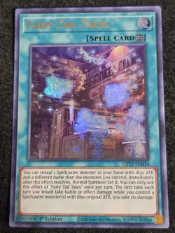 x1 Fairy Tail Tales - GFTP-EN010 - Ultra Rare - 1st Edition Yu-Gi-Oh! M/NM - Image 1