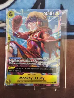 Monkey.D.Luffy (Illustration Box Vol.3) OP07-109 One Piece Promotion Cards Foil - Image 1