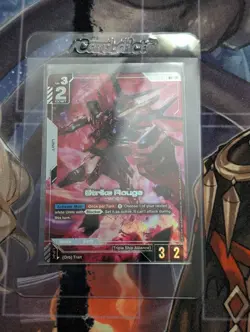 Strike Rouge - GD01-069 R+ Gundam TCG Card GD01 Newtype Rising [Alt Art] - Image 1