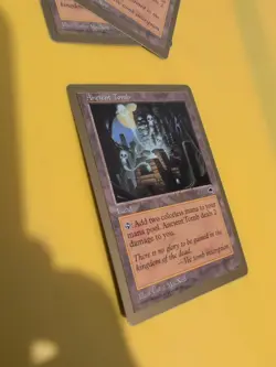 Ancient Tomb. Land. World Championship Gold Border: Tokyo 1999 MTG Card. - Image 3