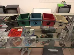 MtG Land Station CARD CADDY Wire Rack 5 Tray 2011 Retailer Exclusive Ultra Pro - Image 2