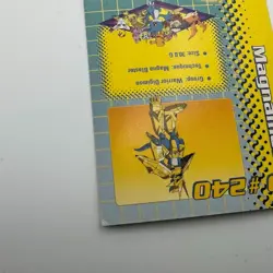 DP 350 Magnamon ID# 240 Bandai Digimon Card 1999 Foil HEAVY DAMAGE - Image 5