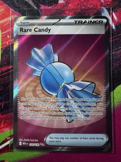 Pokemon Trainer Rare Candy, Holo, Mega Evolution Ultra Rare Card 175/132 ME01 - Image 1