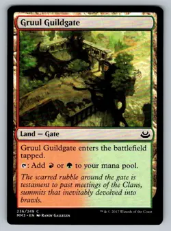 Gruul Guildgate Magic the Gathering Modern Masters 2017 MTG Card FREE SHIPPING ! - Image 1