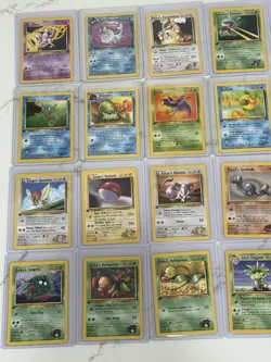 Pokemon Cards TCG Lot, First Editions Only, 19 Cards, 1 Rare Card - Image 2