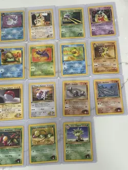 Pokemon Cards TCG Lot, First Editions Only, 19 Cards, 1 Rare Card - Image 3