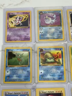 Pokemon Cards TCG Lot, First Editions Only, 19 Cards, 1 Rare Card - Image 4