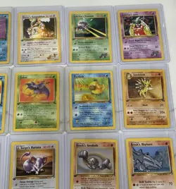 Pokemon Cards TCG Lot, First Editions Only, 19 Cards, 1 Rare Card - Image 5
