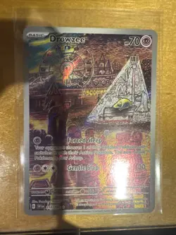 Pokemon TCG Scarlet/Violet Drowzee Base Set Holo Rare Card 210/198 - Image 1