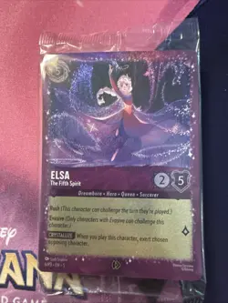 Elsa - The Fifth Spirit 6 Disney Lorcana Promo Cards Holo - Image 1