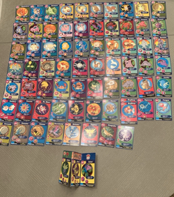 1999 Burger King Pokemon Cards Lot Of 70 Promo Trivia, Poketrivia - VINTAGE Used - Image 1
