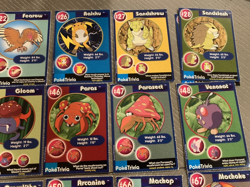 1999 Burger King Pokemon Cards Lot Of 70 Promo Trivia, Poketrivia - VINTAGE Used - Image 5