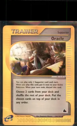 Pokemon TCG Trainer Supporter Oracle Skyridge e-card 138/144 uncommon 2003 NM - Image 1