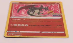 Radiant Charizard 011/078 (2022) Holo Rare Pokemon GO Card - Image 3
