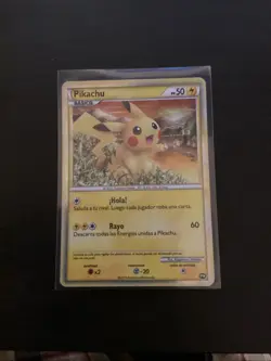 Pokemon Pikachu 2010 World Collection PW Spanish Holo Promo Card - Image 1