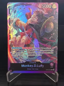 One Piece Card Game - Monkey.D.Luffy (Starter Deck 18) OP05-060 - NM - Image 1