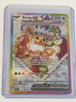 Eevee ex 174 Sv: Scarlet & Violet Promo Cards Holo Black Star Promo: NM - Image 1