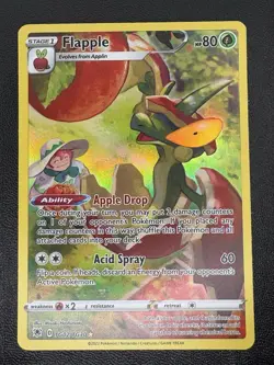 Flapple TG02/TG30 Astral Radiance Trainer Gallery Holo Rare Card Pokemon TCG NM - Image 1