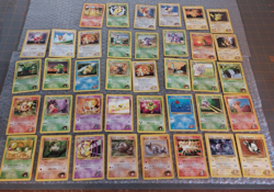 Vintage Pokemon Gym Challenge 86 Card Lot Trainer Surge Erika Brock Sabrina Mist - Image 2