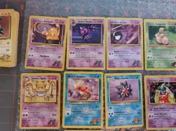 Vintage Pokemon Gym Challenge 86 Card Lot Trainer Surge Erika Brock Sabrina Mist - Image 5