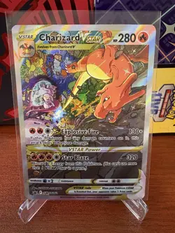 Charizard VSTAR - SWSH262 - Pokemon Sword & Shield Promo Ultra Rare Holo Card NM - Image 1