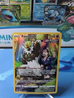 Passimian - TG08/TG30 - Pokemon Silver Tempest Trainer Gallery Holo Card NM - Image 1