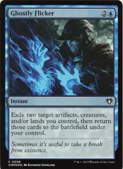 Ghostly Flicker - FOIL - C Commander Masters 98 - MTG - Image 1