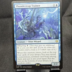 MTG Thundertrap Trainer FOIL - BLB Bloomburrow NM - Image 1