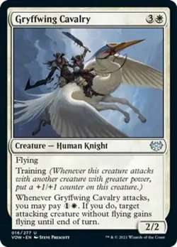 GRYFFWING CAVALRY x4 ~mtg NM-M Innistrad: Crimson Vow 4 Unc - Image 1