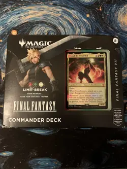 Sealed MTG Final Fantasy VII Limit Break Commander Deck - Image 1