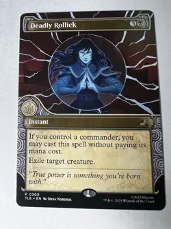 MTG NM DEADLY ROLLICK TLE 0309 Non-foil Showcase Avatar Commander In Hand - Image 1