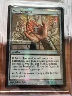 MTG FTV From the Vault Relics BGS GRADED 8++ FOIL Mox Diamond -RESERVE LIST- - Image 4