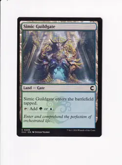 MAGIC THE GATHERING MTG RAVNICA: CLUE EDITION SIMIC GUILDGATE (#1) - Image 1