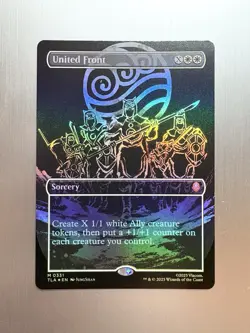 United Front - 331 - MTG Avatar: The Last Airbender - Mythic - Borderless - FOIL - Image 1