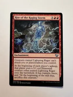 Rite of the Raging Storm - MTG Commander 2015 - NM - Image 1