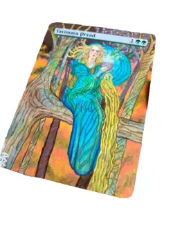 *HAND PAINTED* Yavimaya Dryad Time Spiral Alter - Image 3