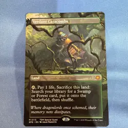 MTG: MAGIC, VERDANT CATACOMBS, TARKIR, DRAGONSTORM, REGULAR MYTHIC 0113 NM - Image 1